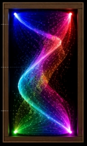 3D RGB 키네틱 작품